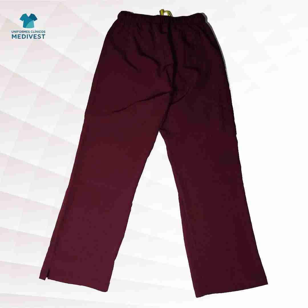 Pantalón clínico burdeo Medivest - miniatura 2