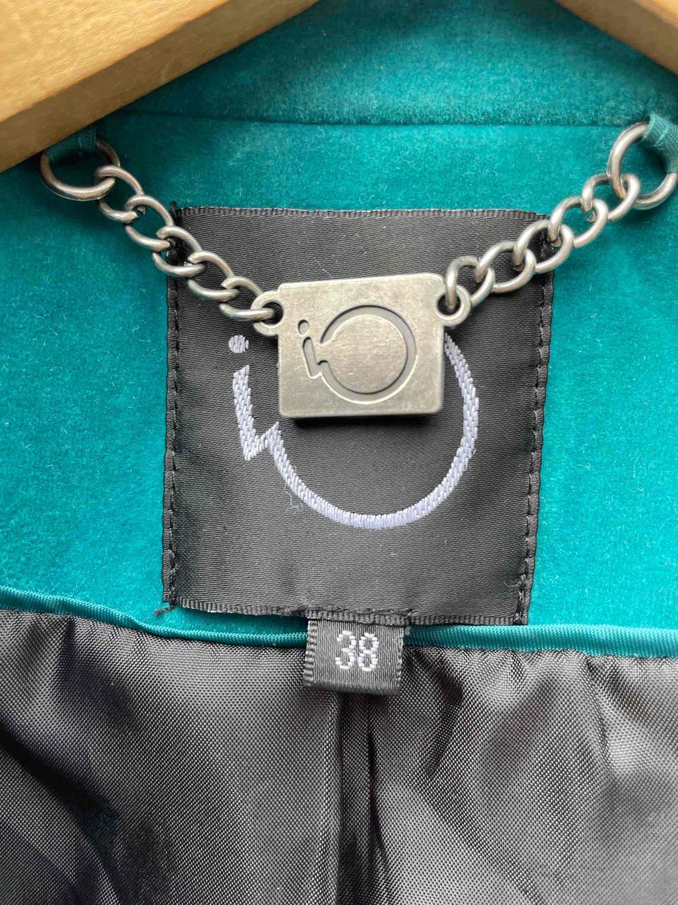 Blazer de terciopelo verde - miniatura 4