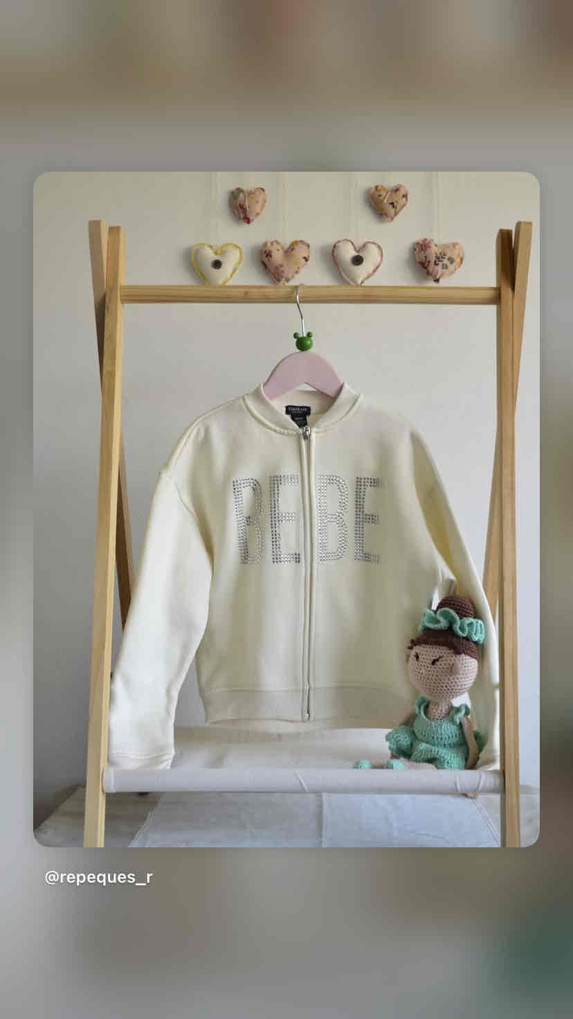 Chaqueta bebe Sport  beige  talla 6-7