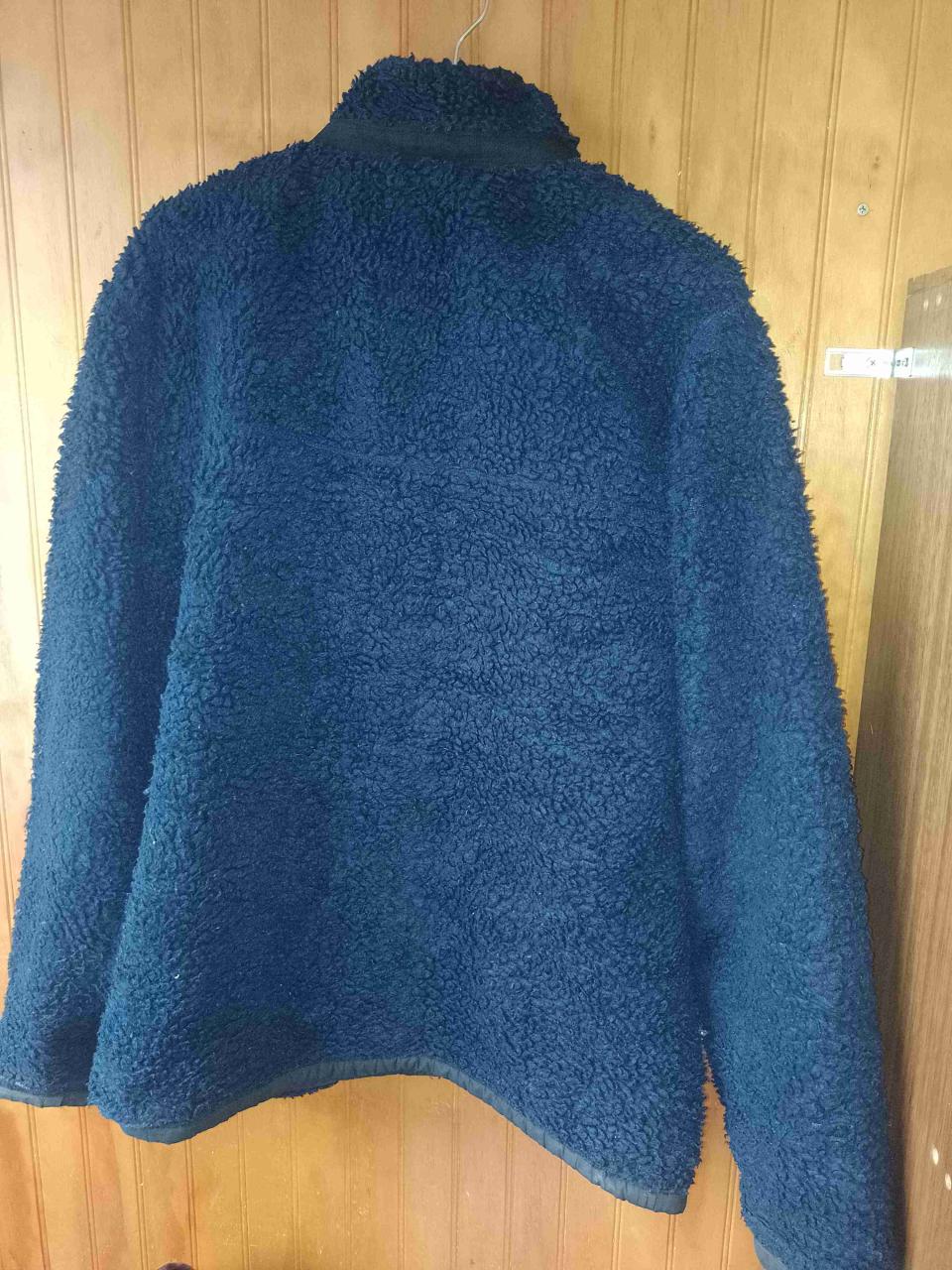 Chaqueta polar azul con cierre - miniatura 2