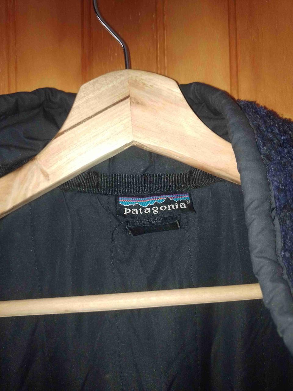 Chaqueta polar azul con cierre - miniatura 3
