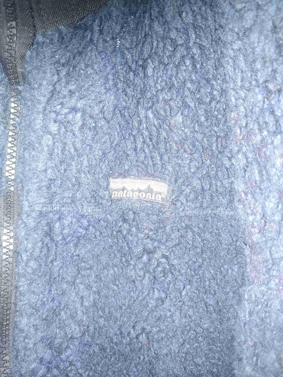 Chaqueta polar azul con cierre - miniatura 5