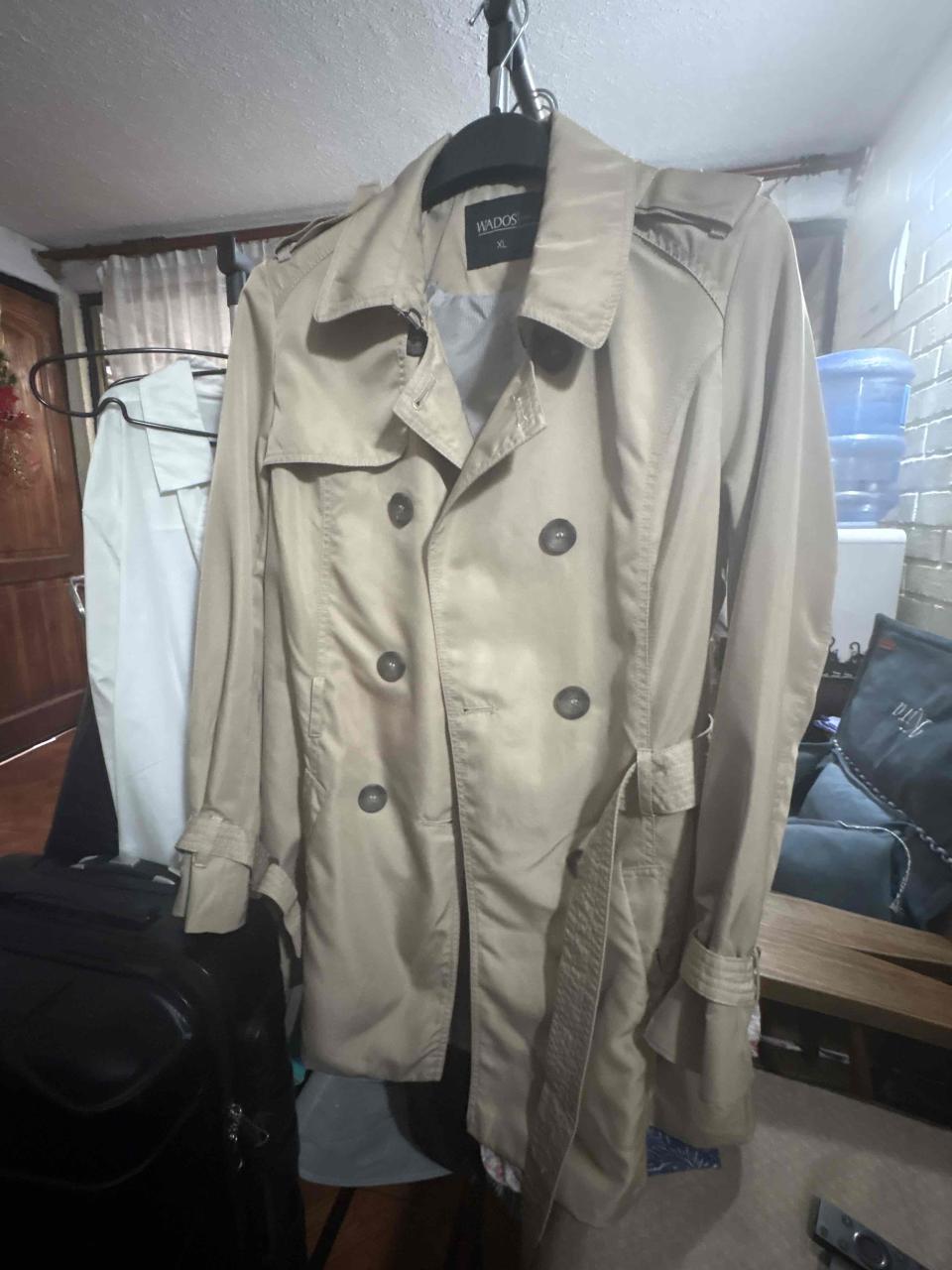 Trench coat beige XL - miniatura 1