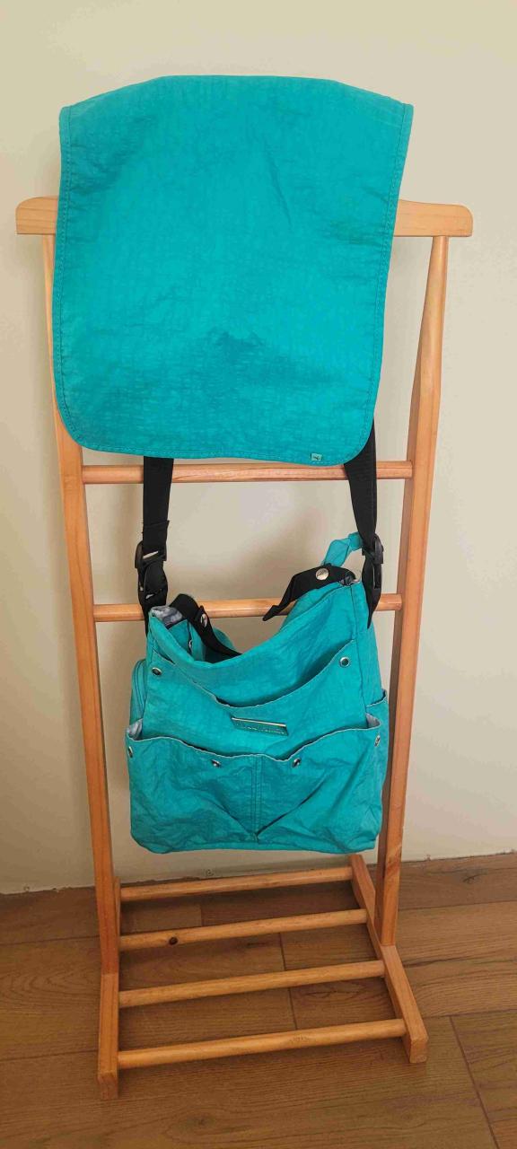 Bolso maternidad verde - miniatura 2