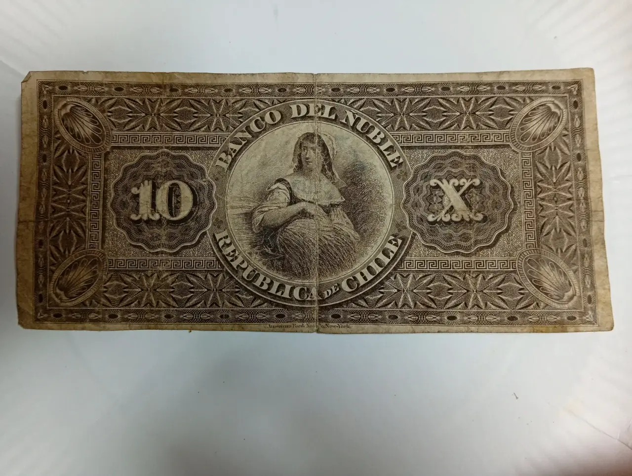 Billete antiguo Banco de Ñuble - miniatura 2