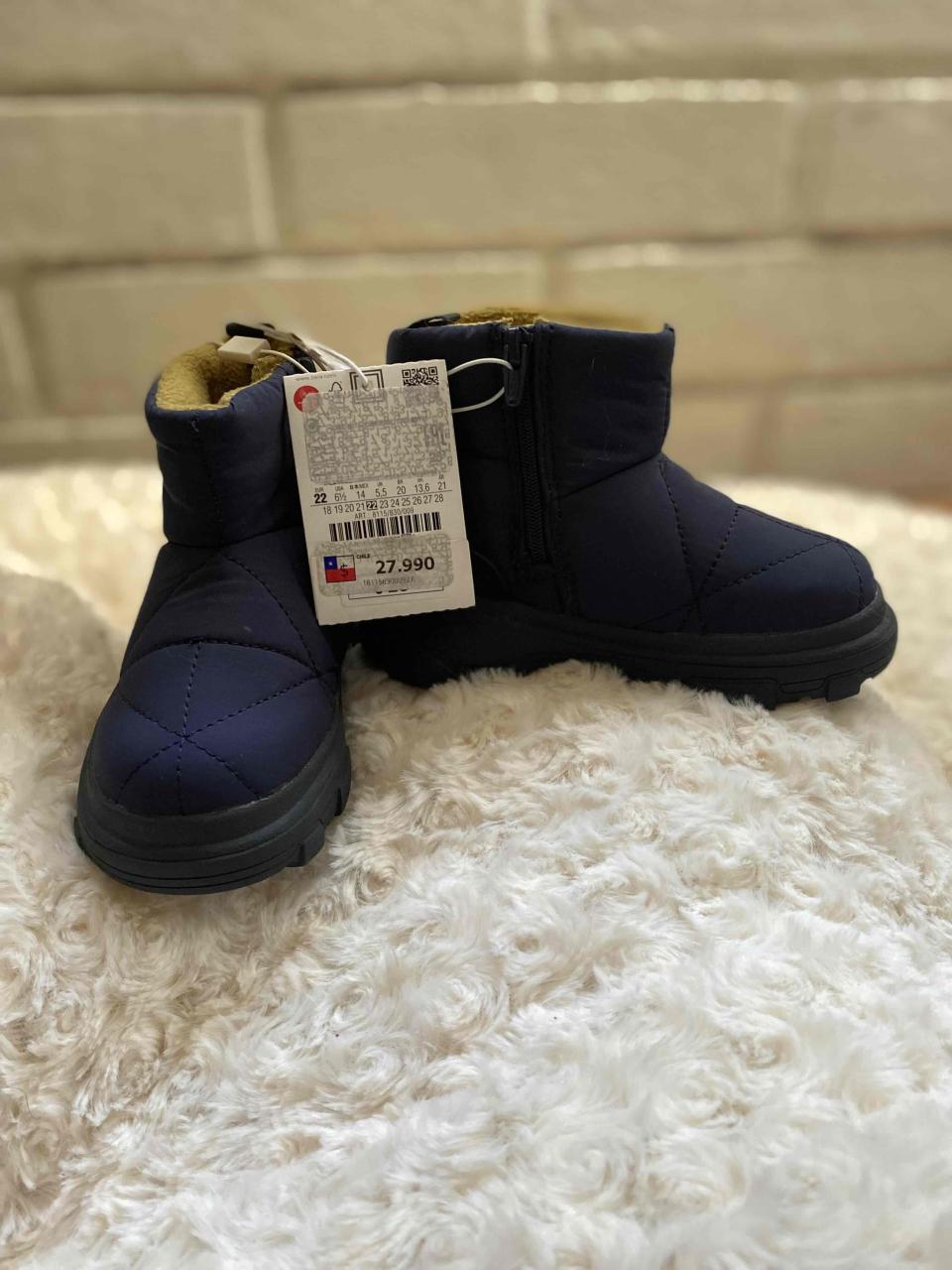 Botas impermeables ZARA  azules para niños - miniatura 2