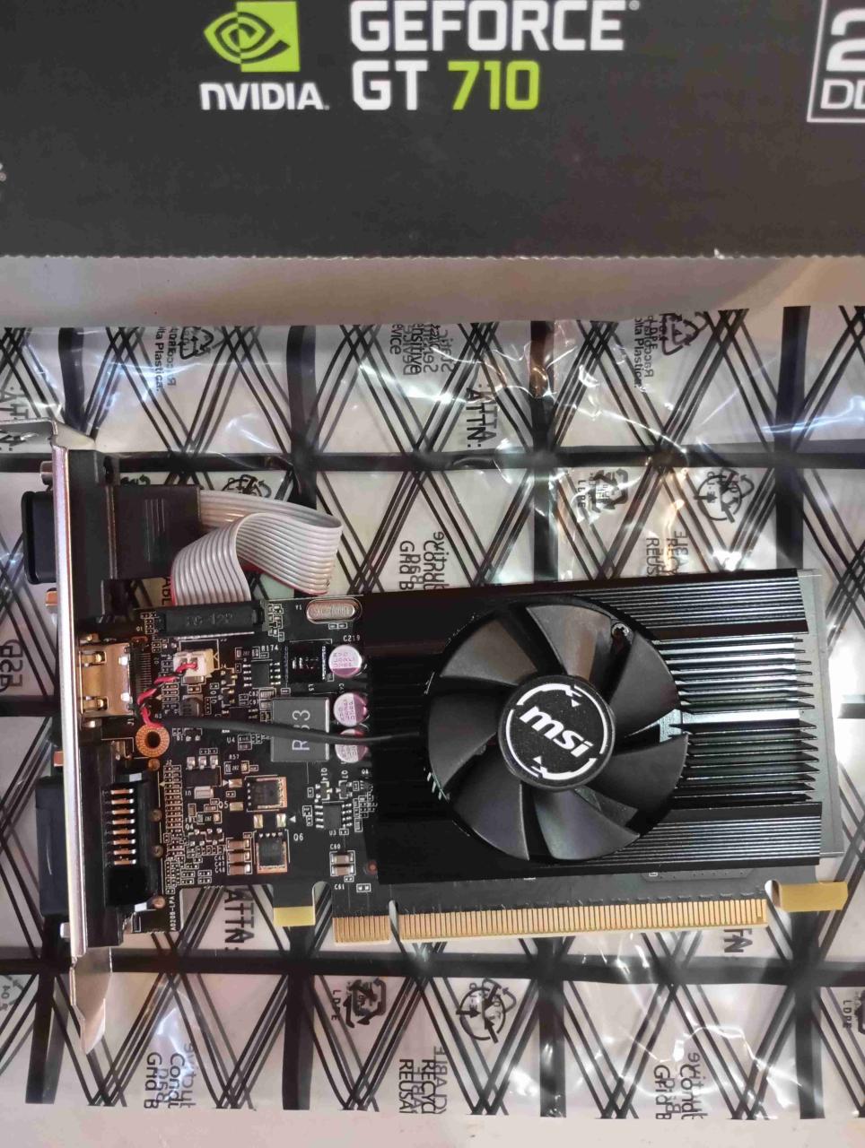 Tarjeta gráfica MSI Nvidia GT 710 - miniatura 2
