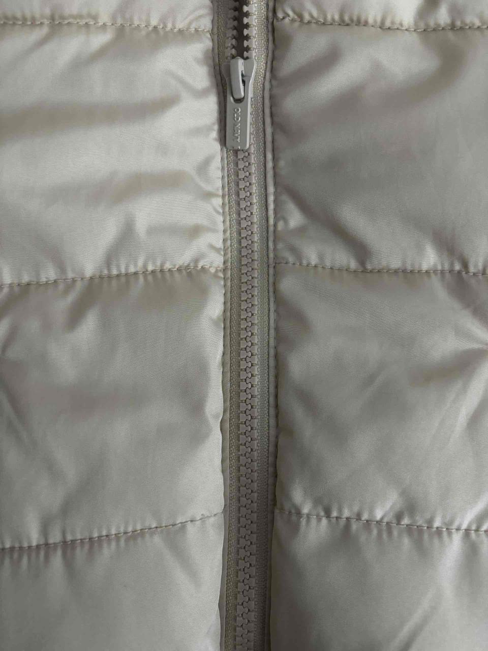 Chaqueta acolchada beige para niña - miniatura 5