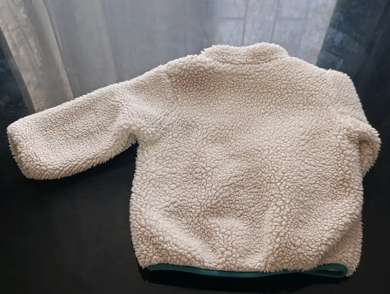 Chaqueta de polar talla 12 a 18 Meses niños beige - miniatura 2