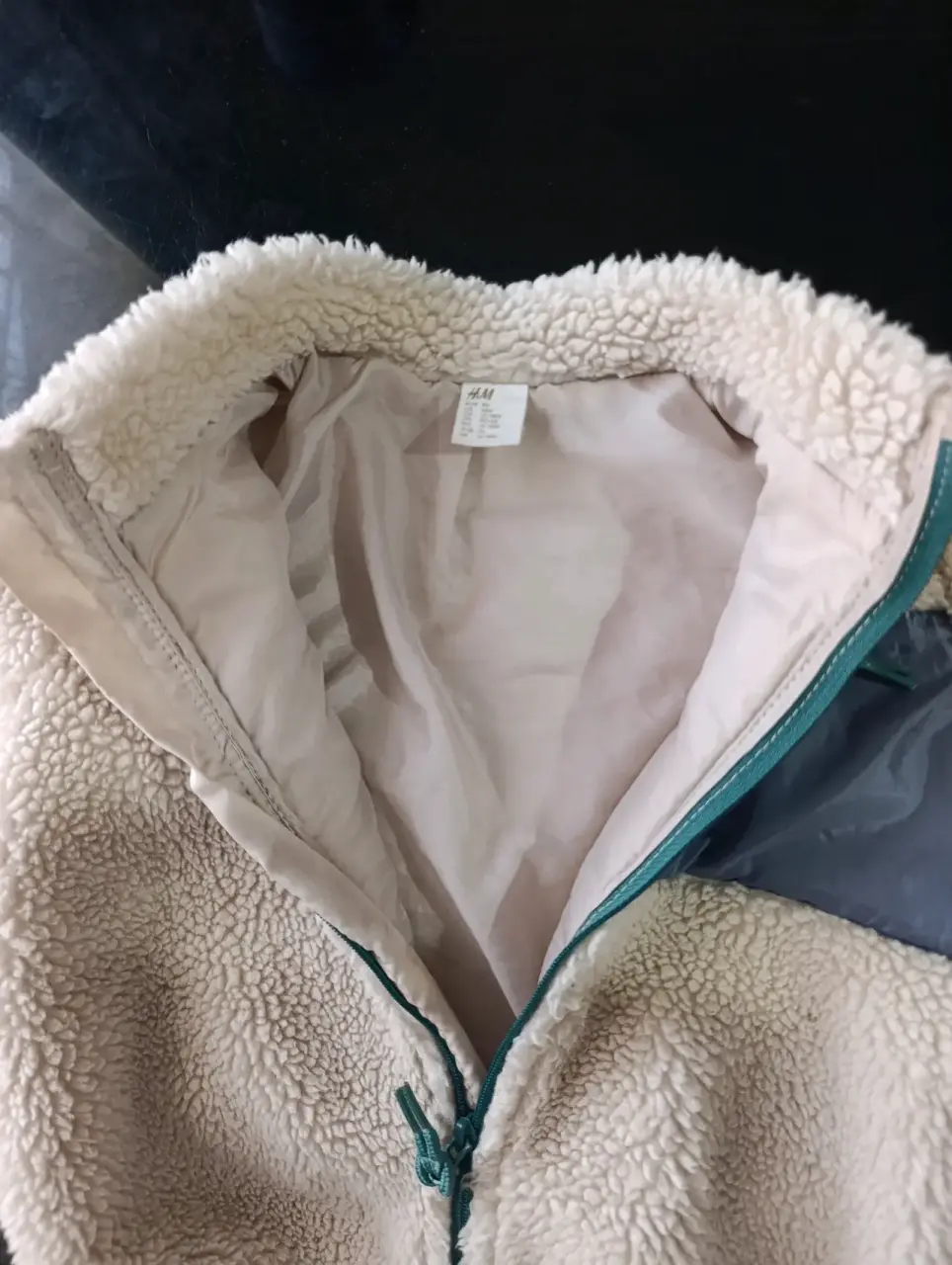Chaqueta de polar talla 12 a 18 Meses niños beige - miniatura 3