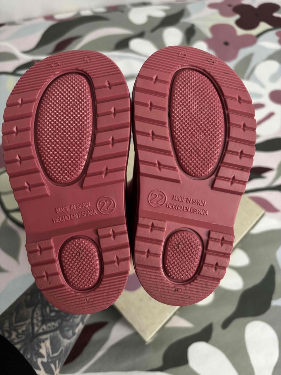Botas impermeables rosas para niños - miniatura 3