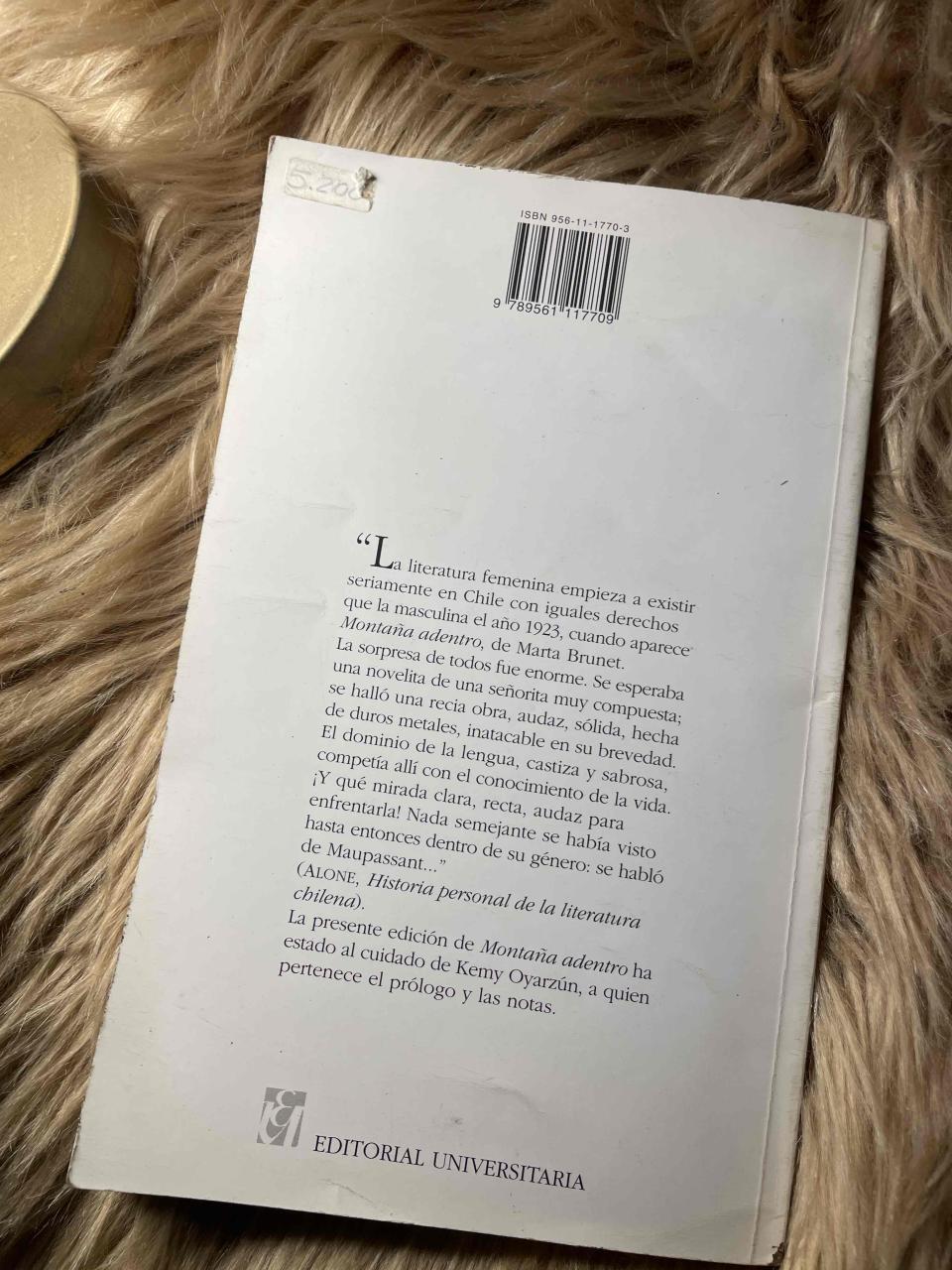 Libro Montaña Adentro de Marta Brunet - miniatura 2