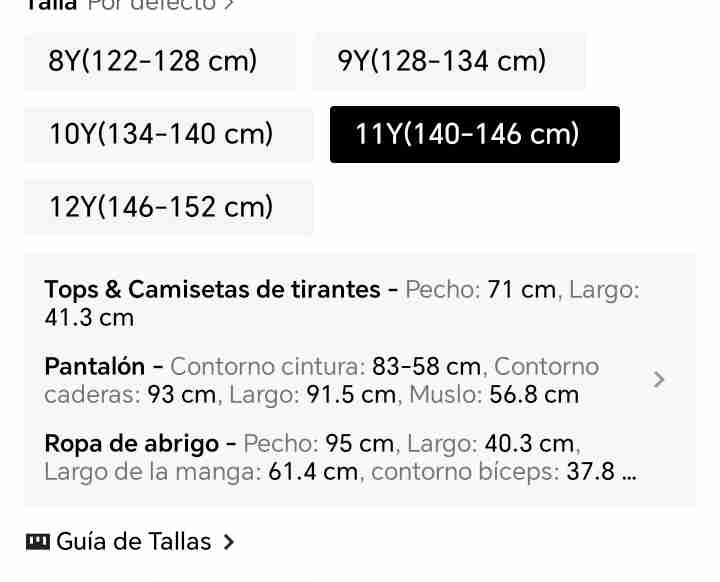 Conjunto deportivo negro niña - miniatura 3