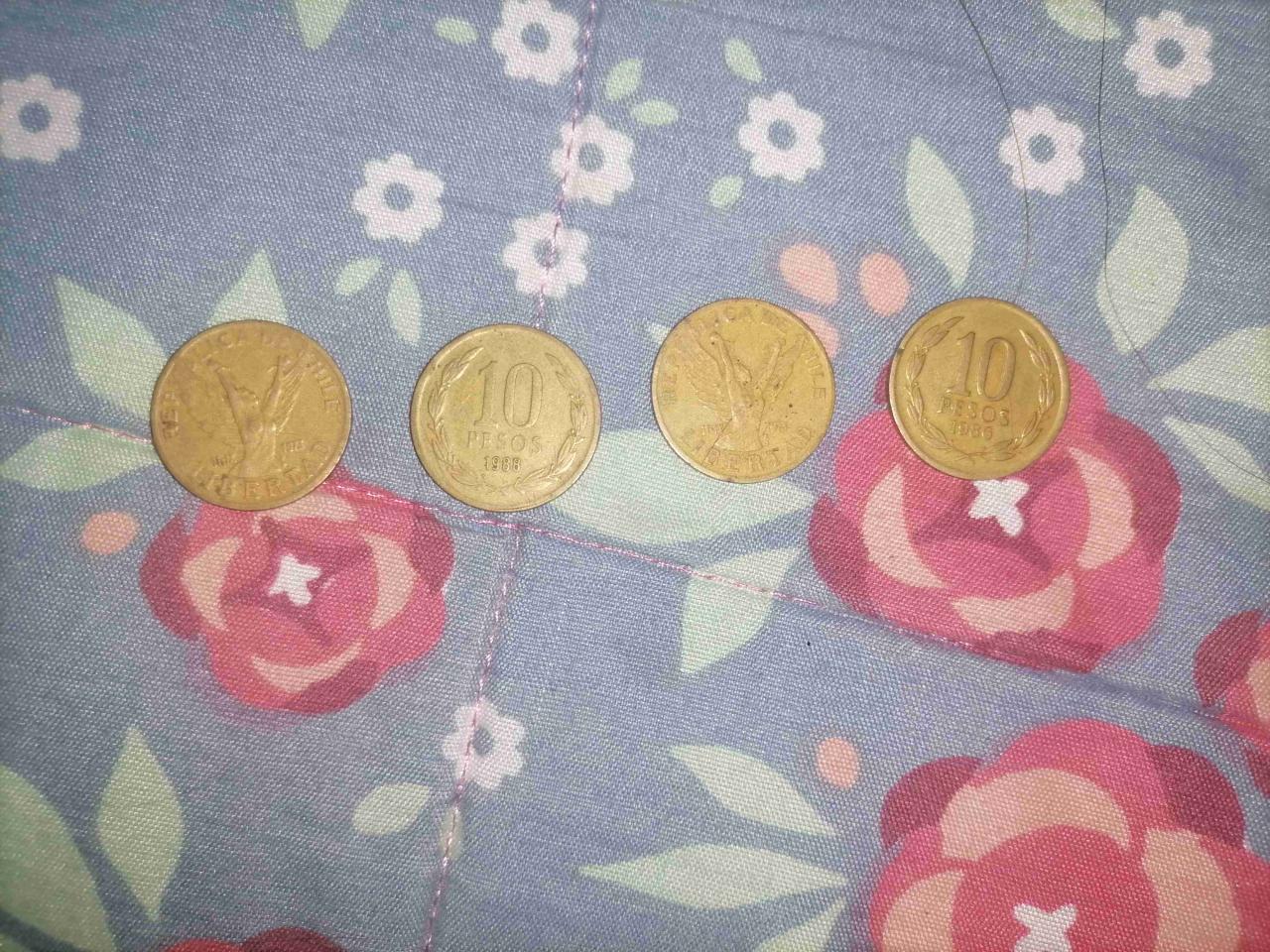 Monedas antiguas chilenas - miniatura 2