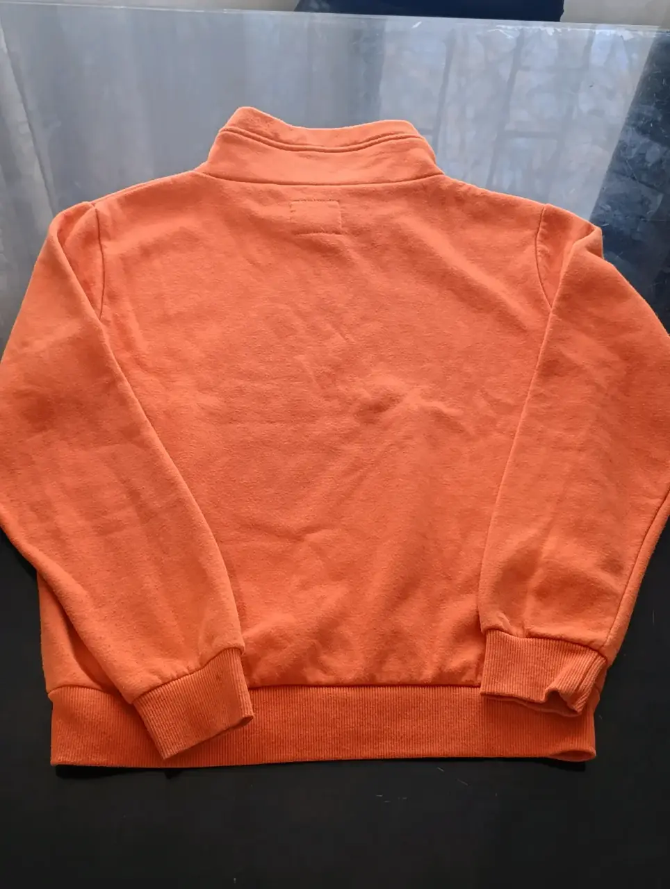 Polerón naranjo con diseño estampado talla 8-10 - miniatura 2