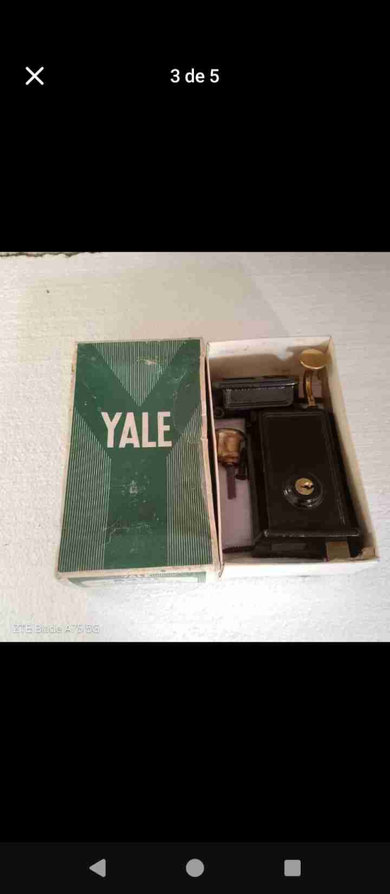Cerradura Yale negra - miniatura 4