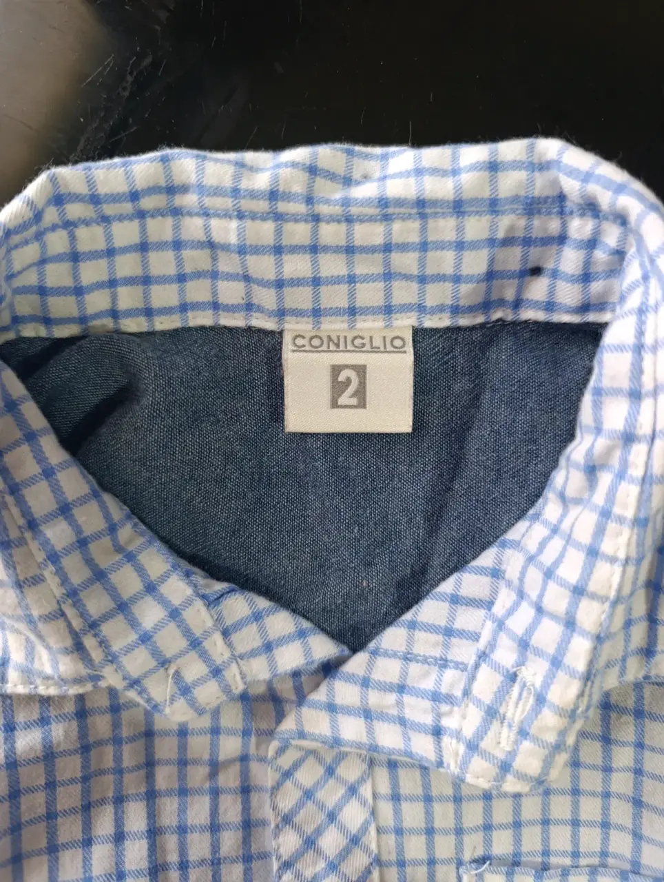 Camisa infantil a cuadros talla 2 - miniatura 3