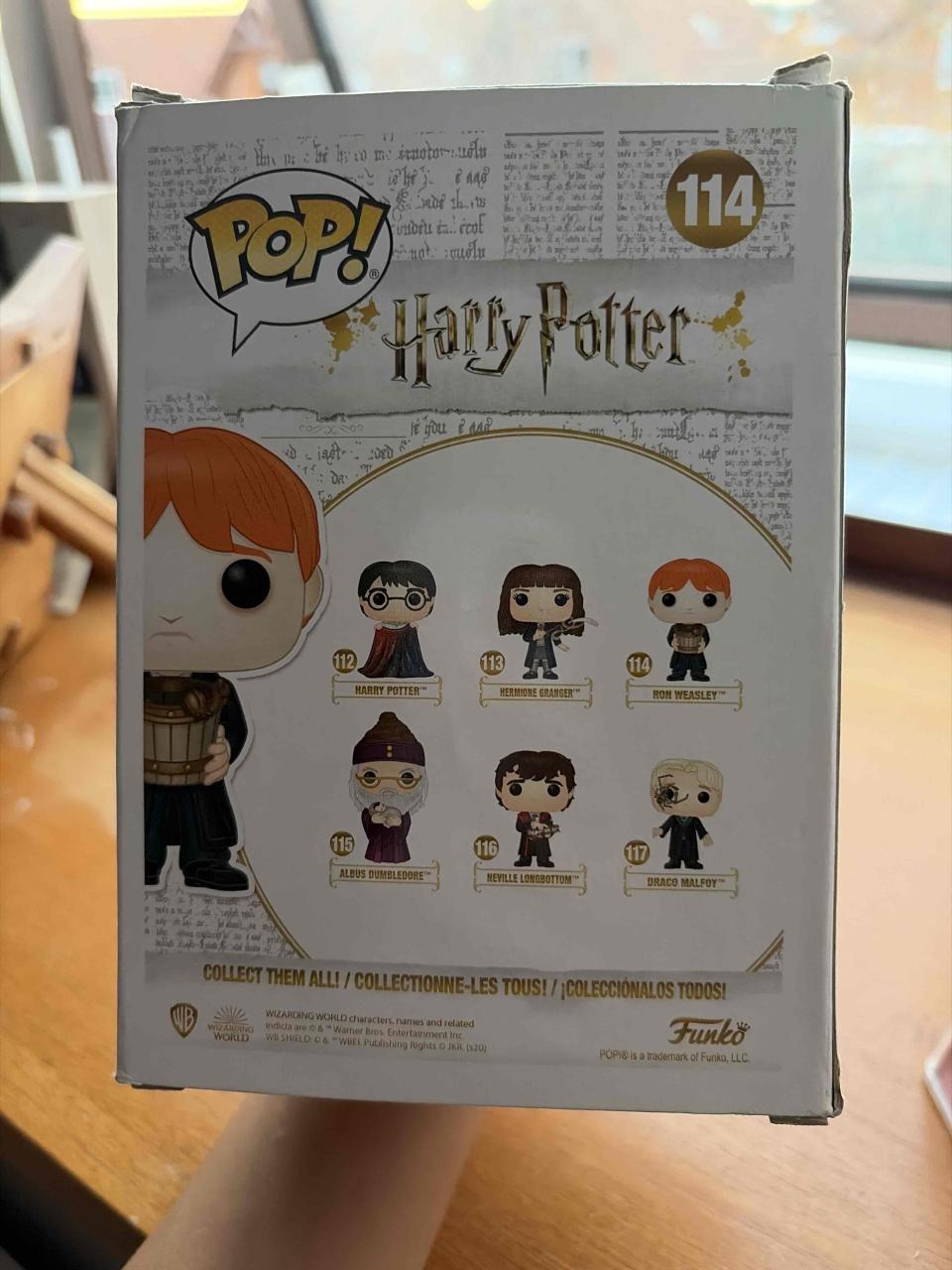Funko Pop Ron Weasley Harry Potter - miniatura 3