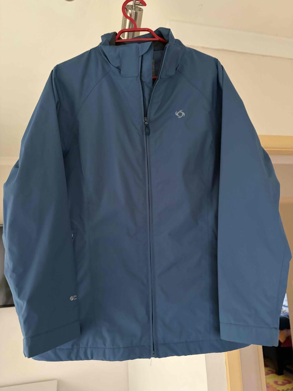 Chaqueta azul cortaviento - miniatura 2