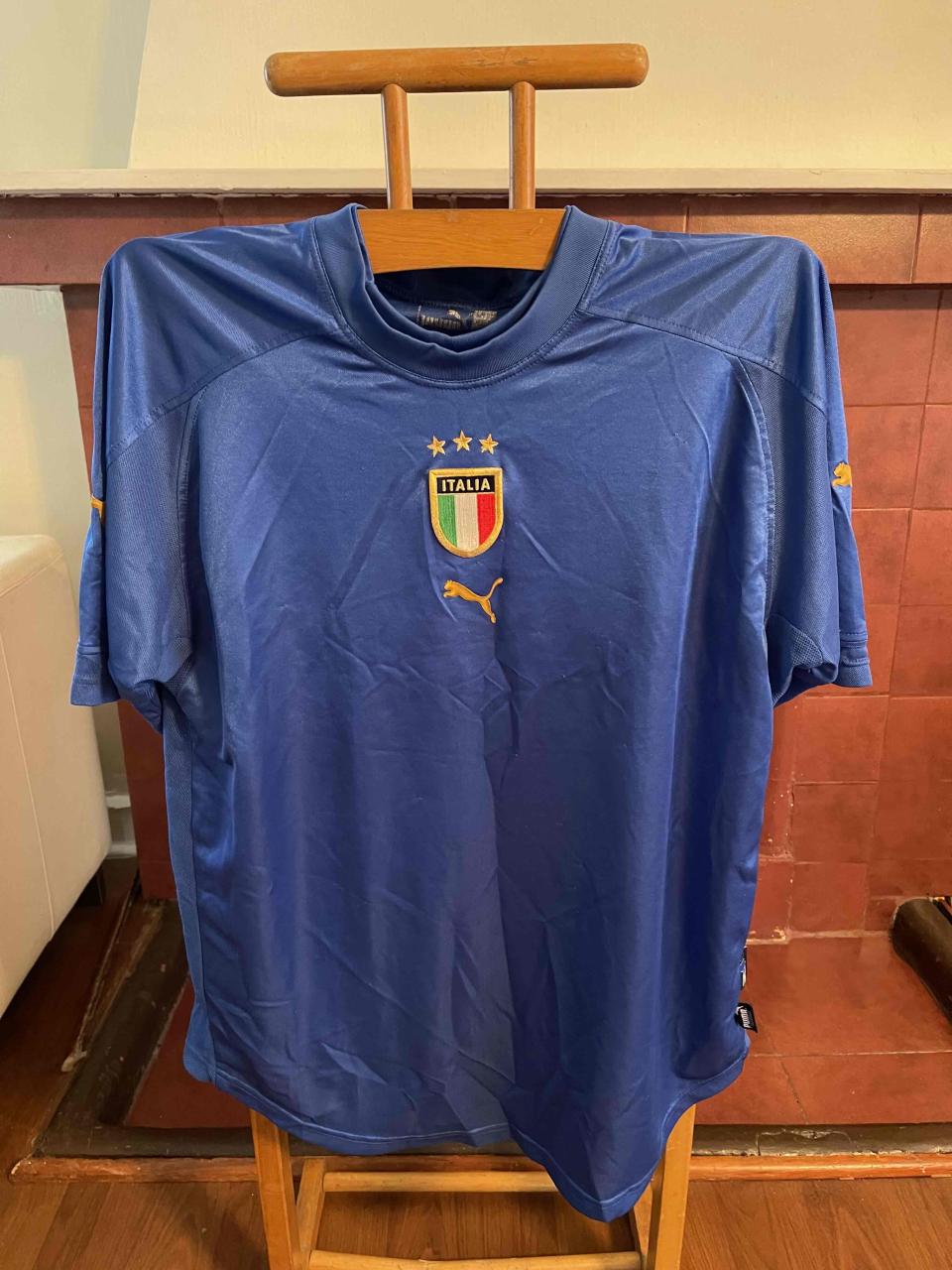 Camiseta Italia azul Puma - miniatura 2