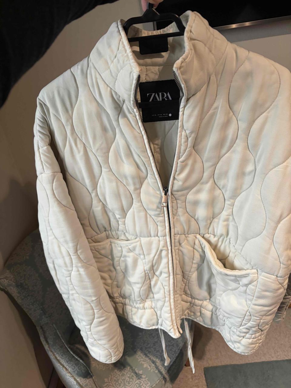 Chaqueta acolchada beige - miniatura 2