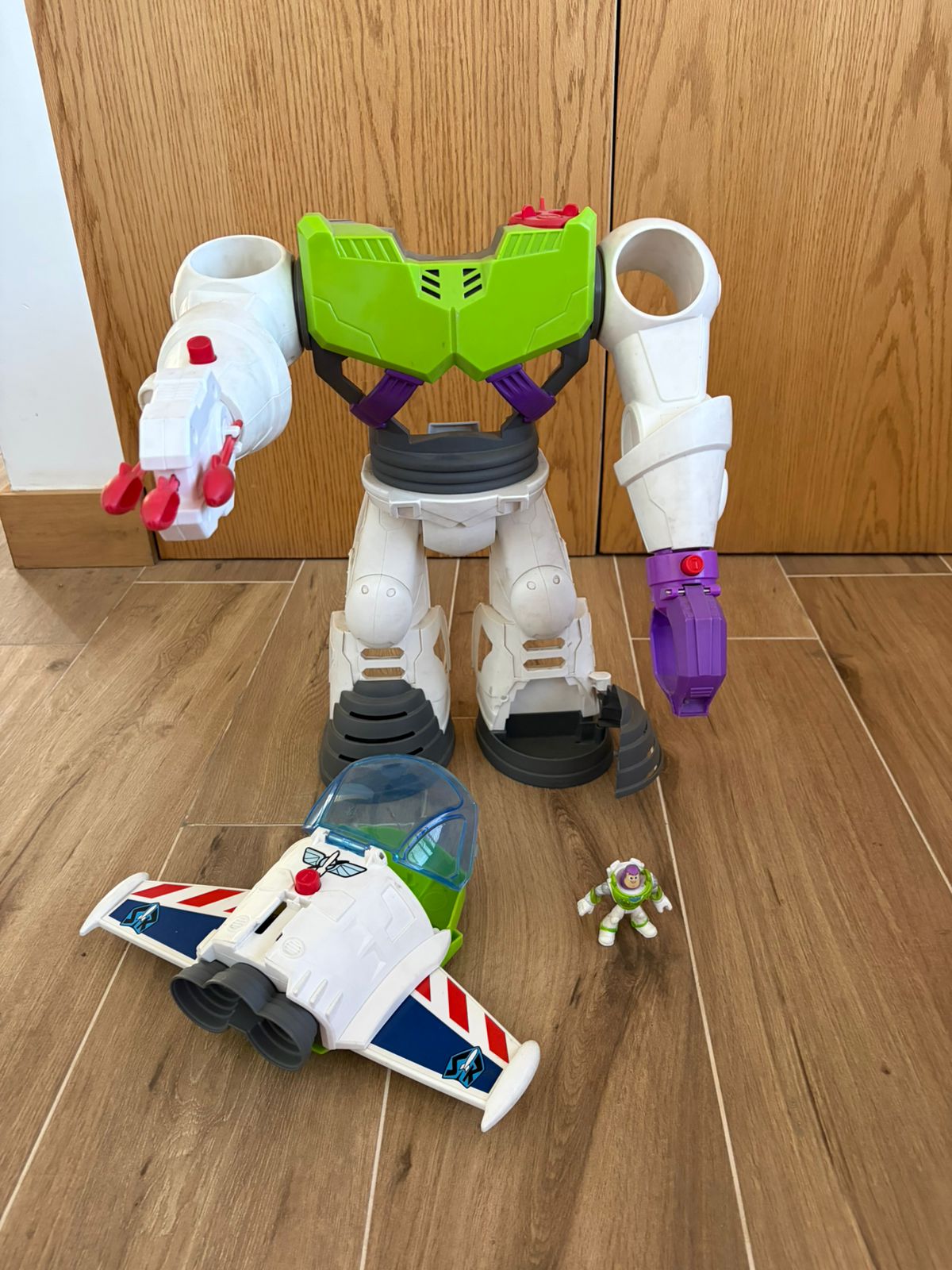 Buzz lightyear robot - Space Mission Action Figure - miniatura 2