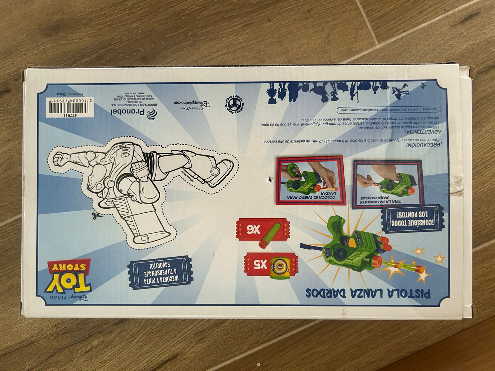 Pistola lanza dardos Toy Story - miniatura 2