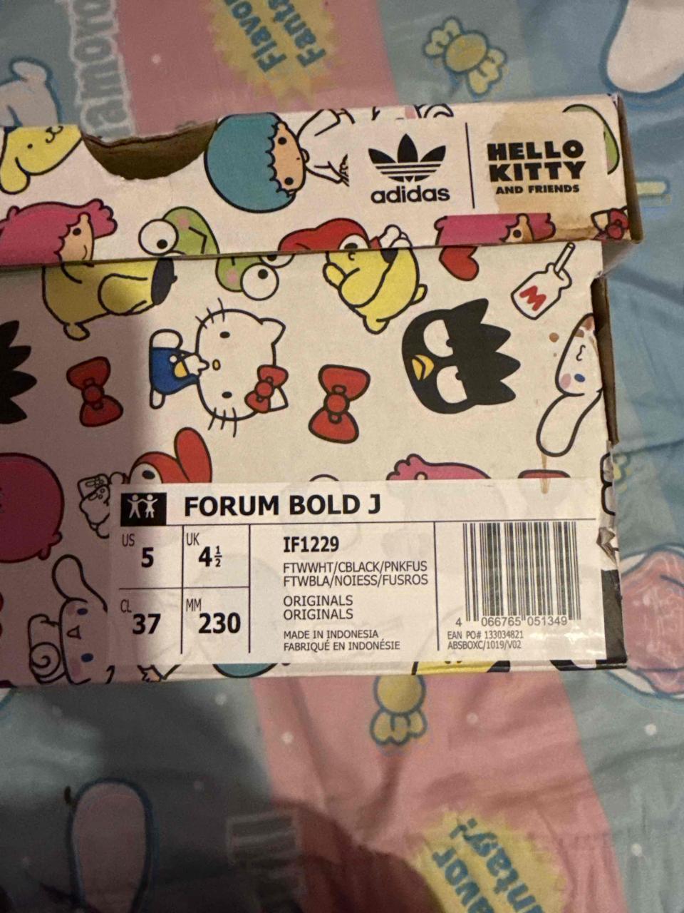 Zapatillas Adidas rosas Hello Kitty - miniatura 3