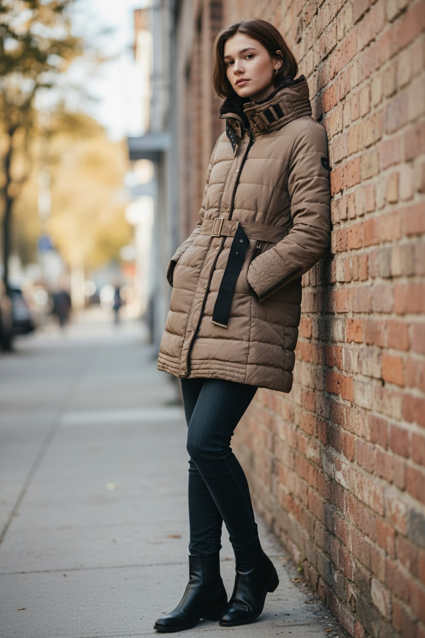Chaqueta Zara (Pluma de Pato Gris) - miniatura 4