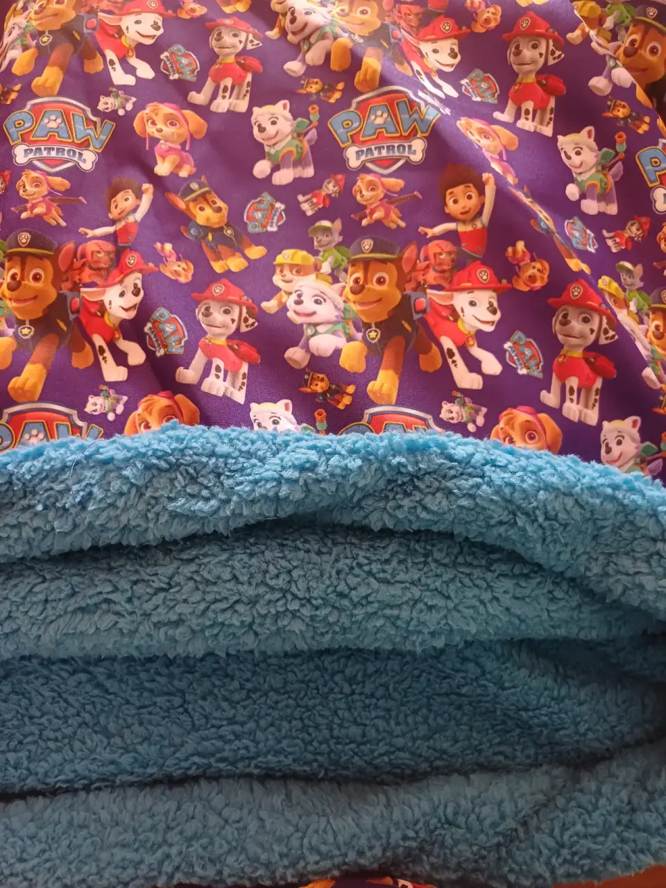 Cobertor polar Stitch azul - miniatura 2