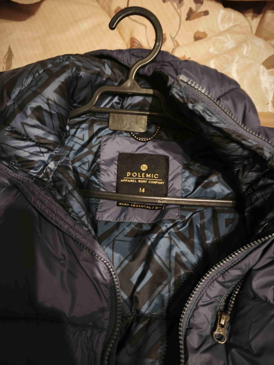 Parka acolchada azul - miniatura 2