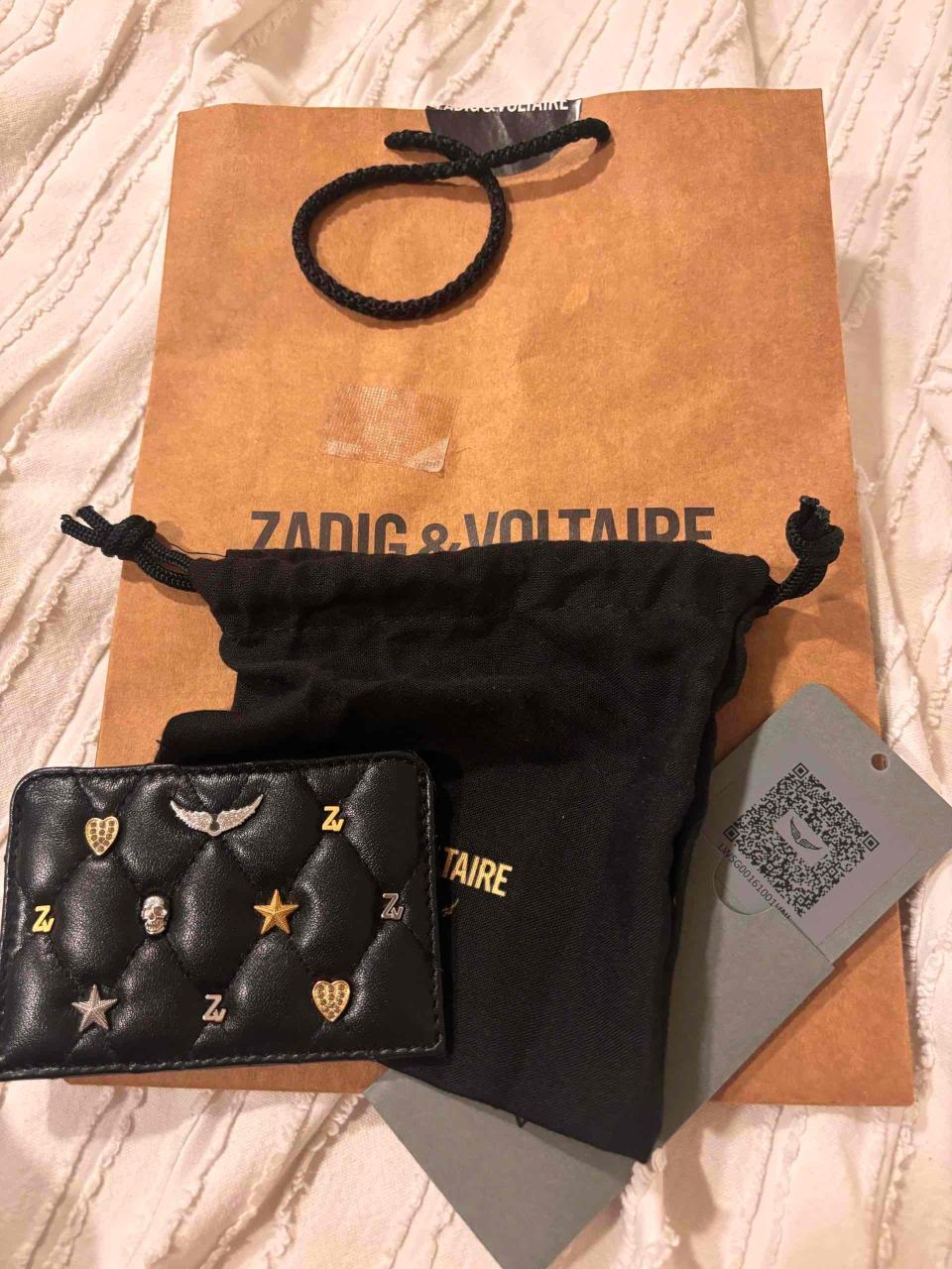 Tarjetero Zadig & Voltaire negro - miniatura 4