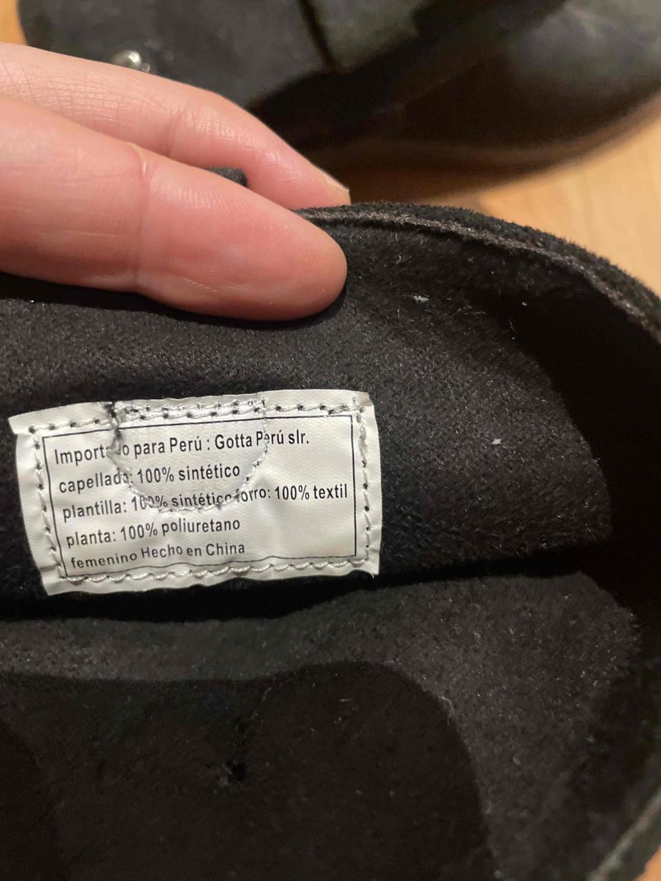 Botines negros de gamuza - miniatura 3