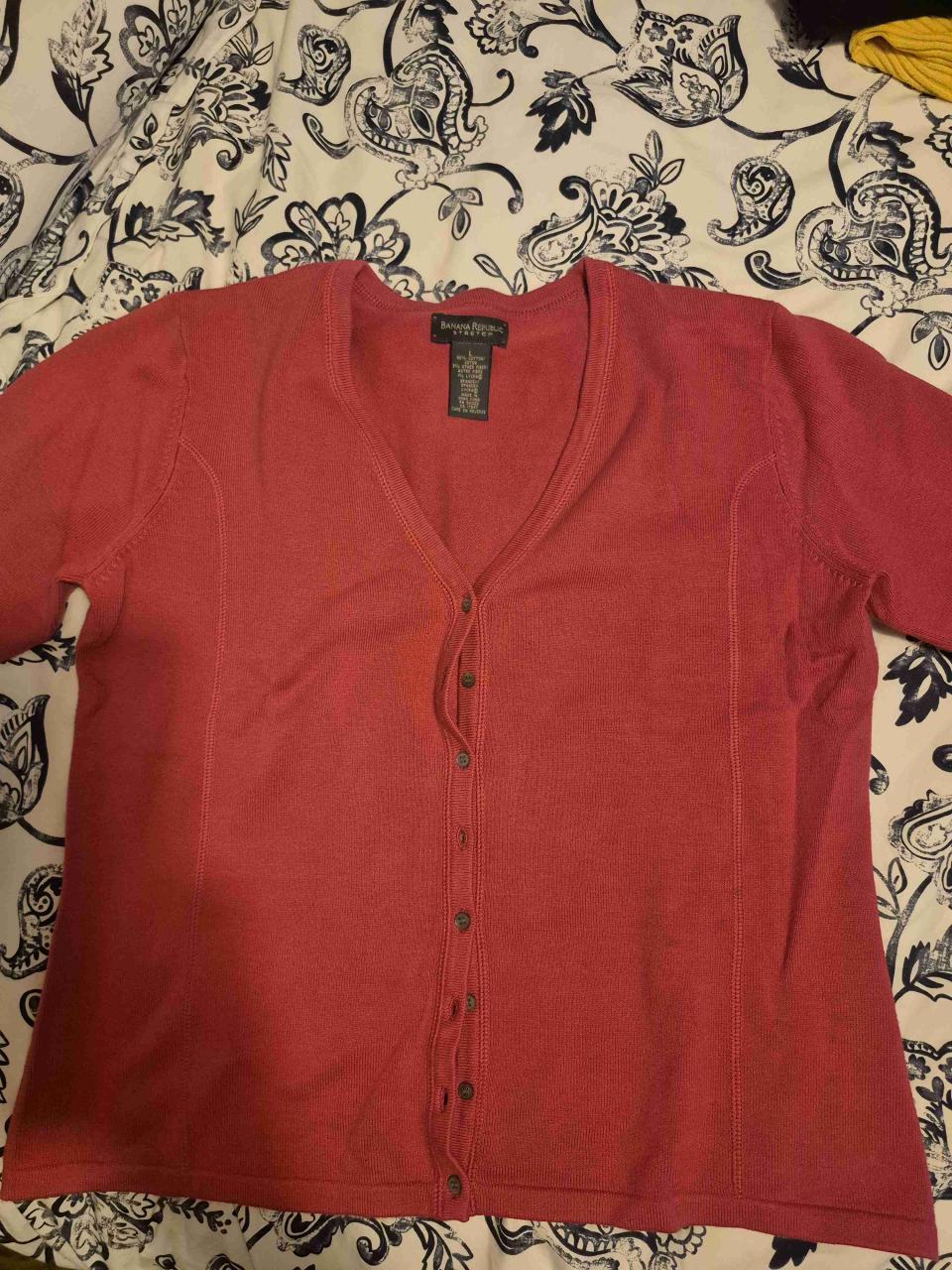 Cardigan fucsia Banana Republic - miniatura 3