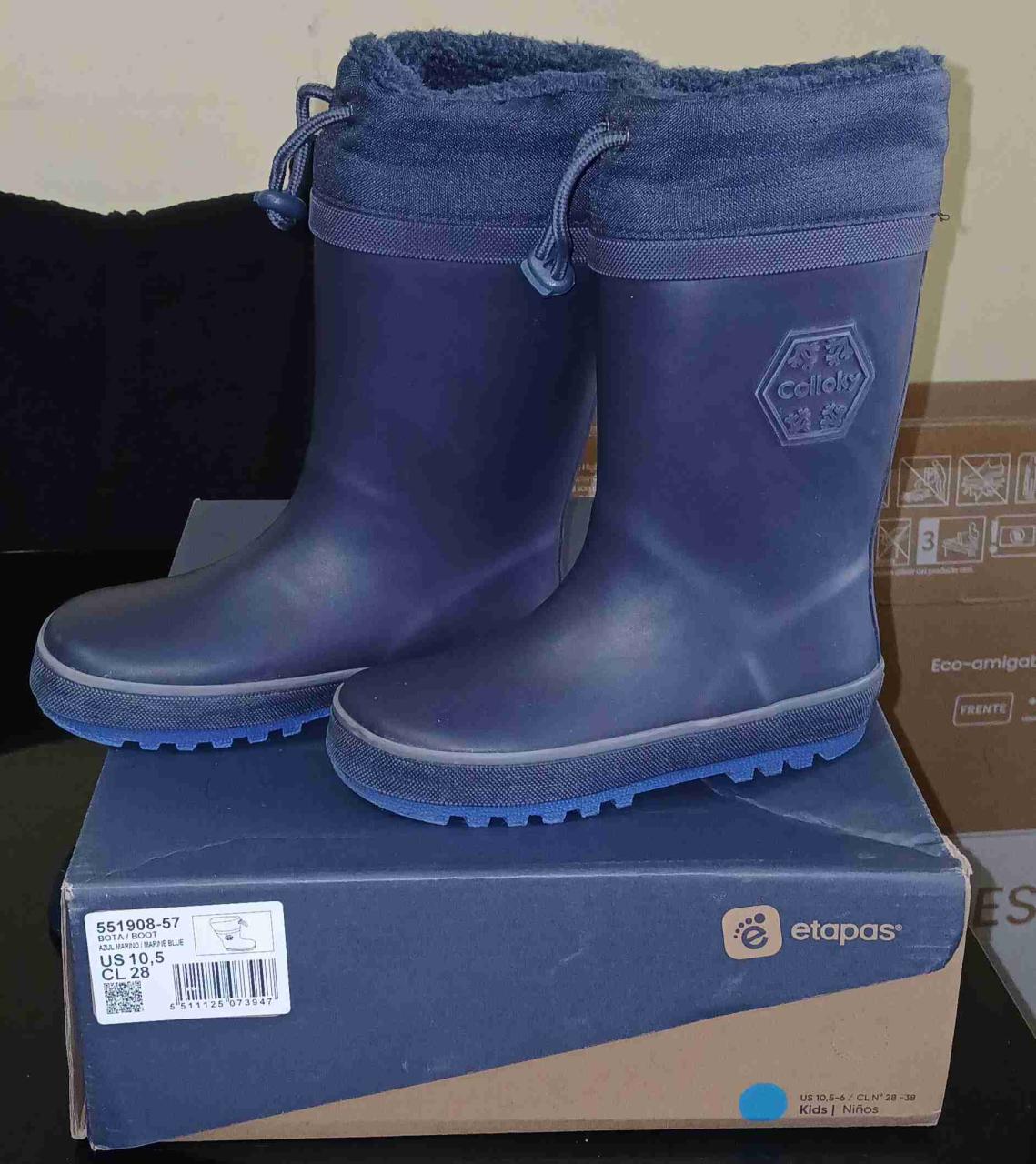 Botas para el agua Colloky azul marino n°28