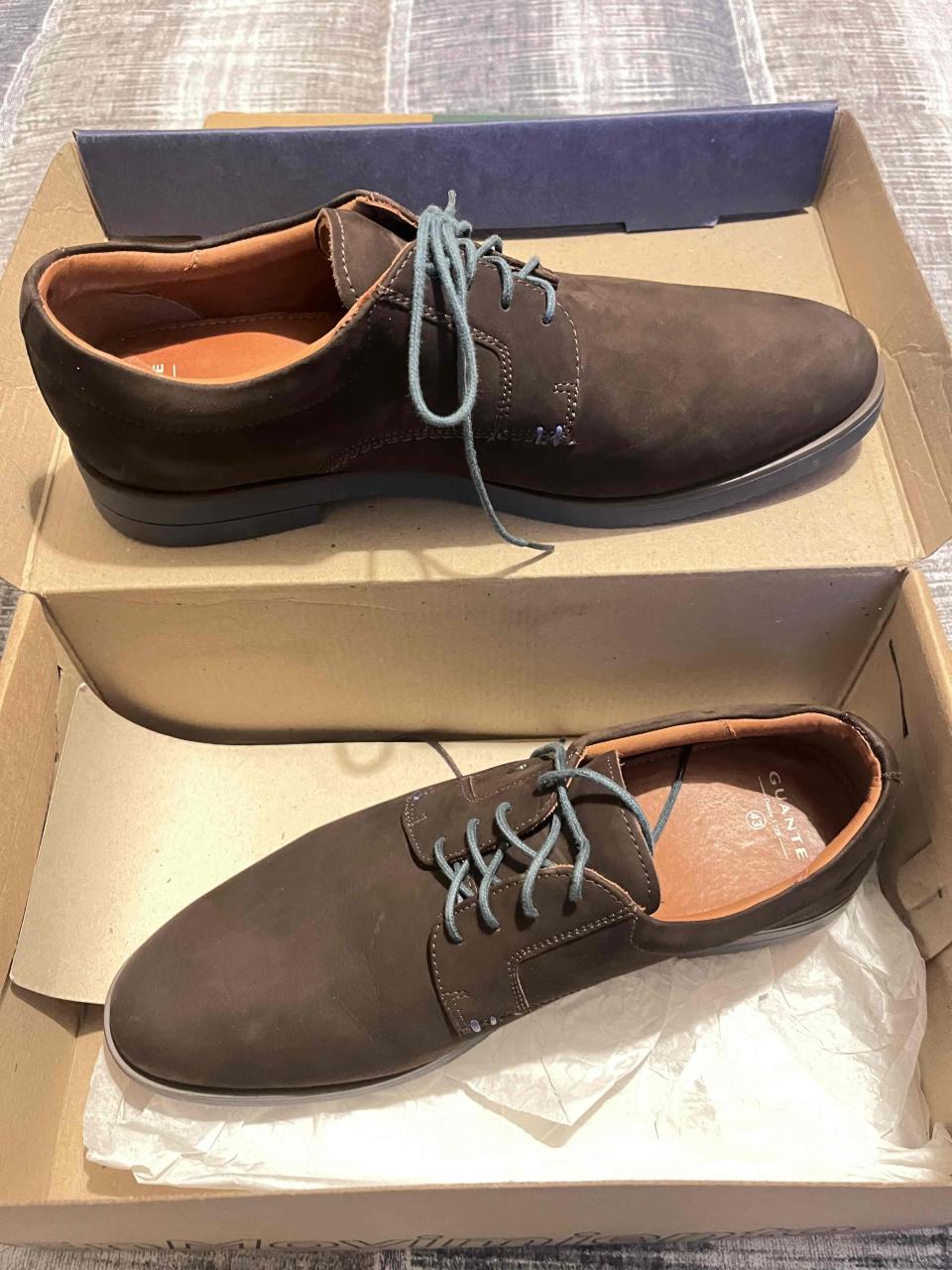 Zapatos GUANte de vestir café oscuro