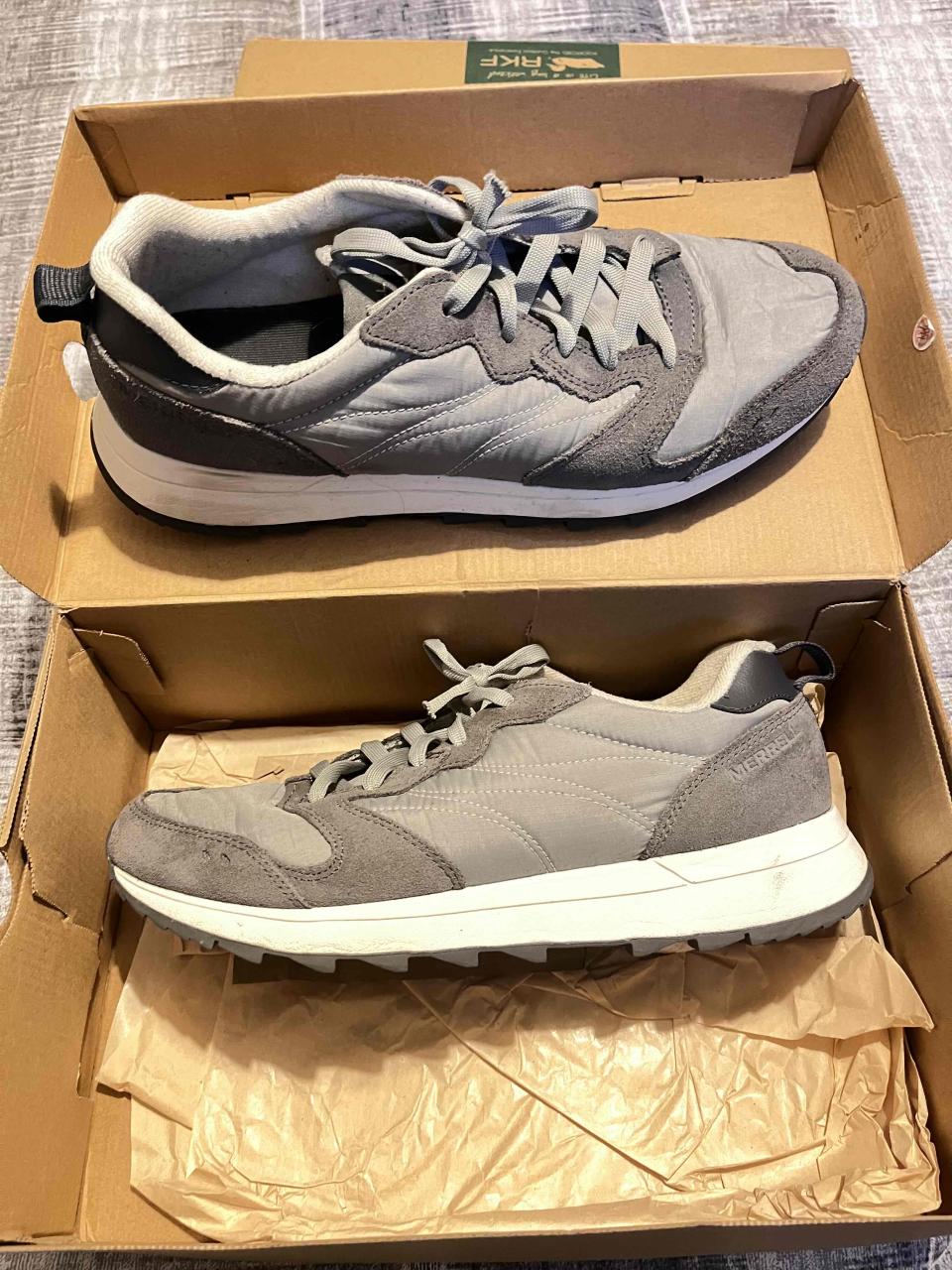 Zapatillas deportivas grises Merrell
