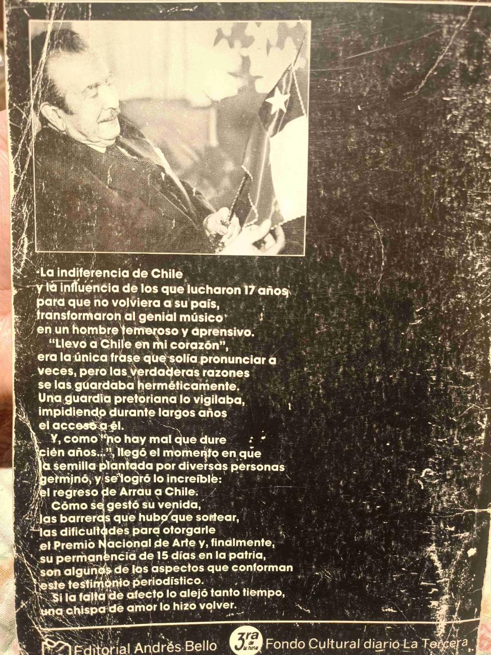 Libro Claudio Arrau en Chile - miniatura 2