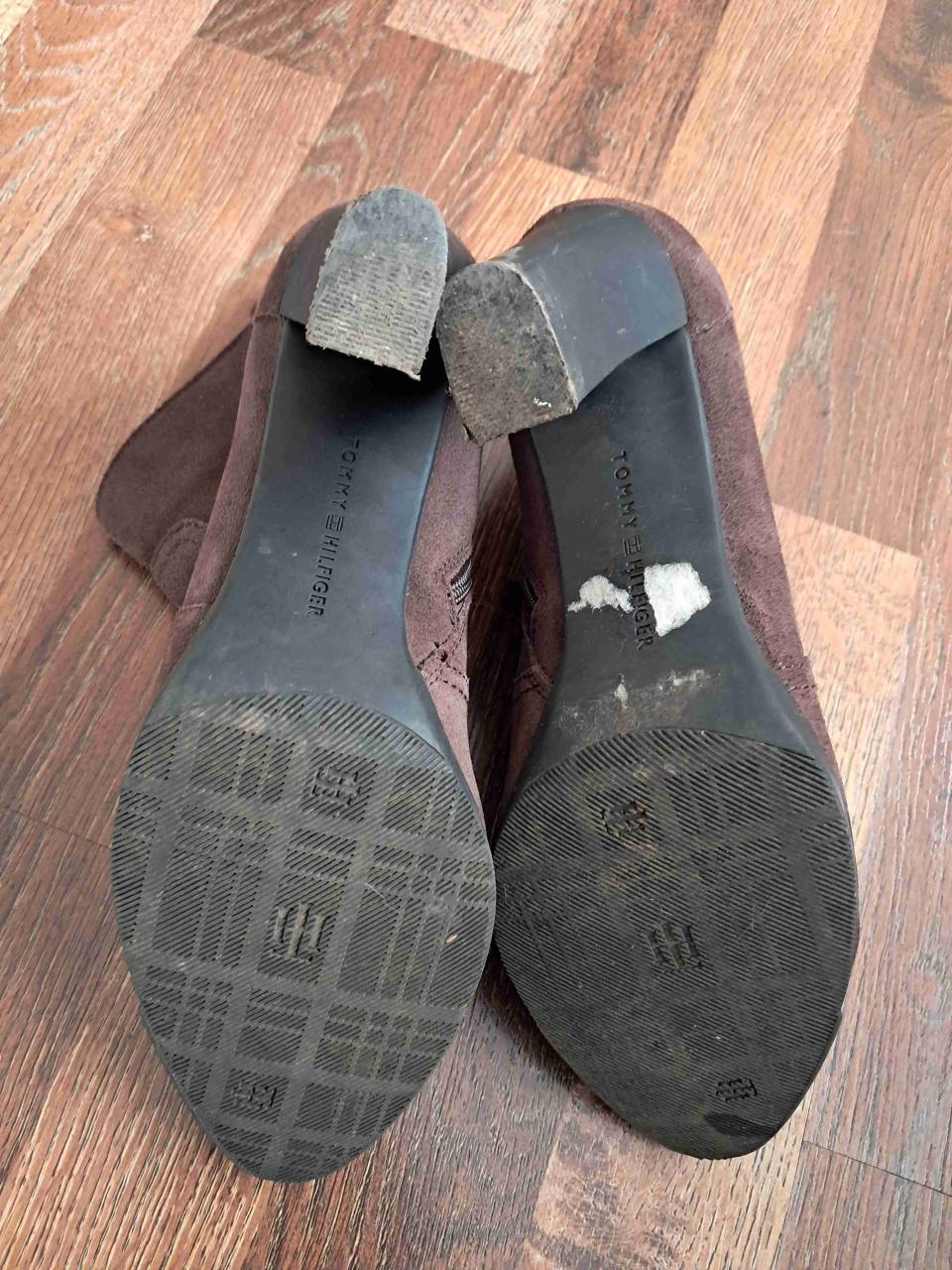Botines marrones con cierre Talla 38 - miniatura 3