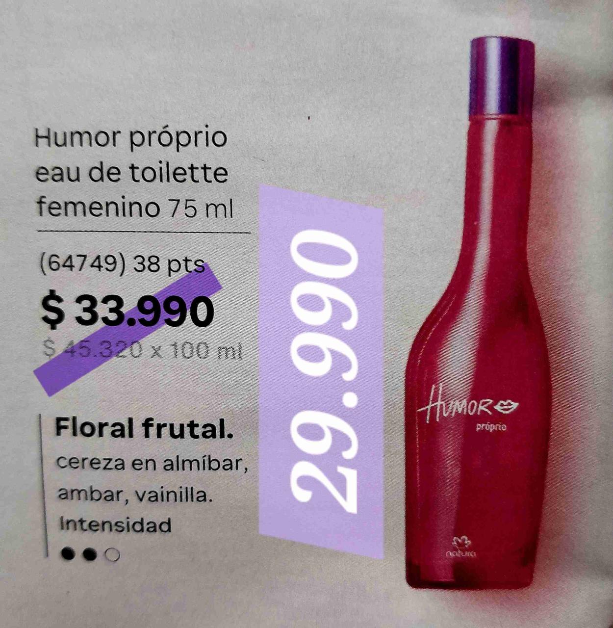 Perfume Humor próprio 75 ml