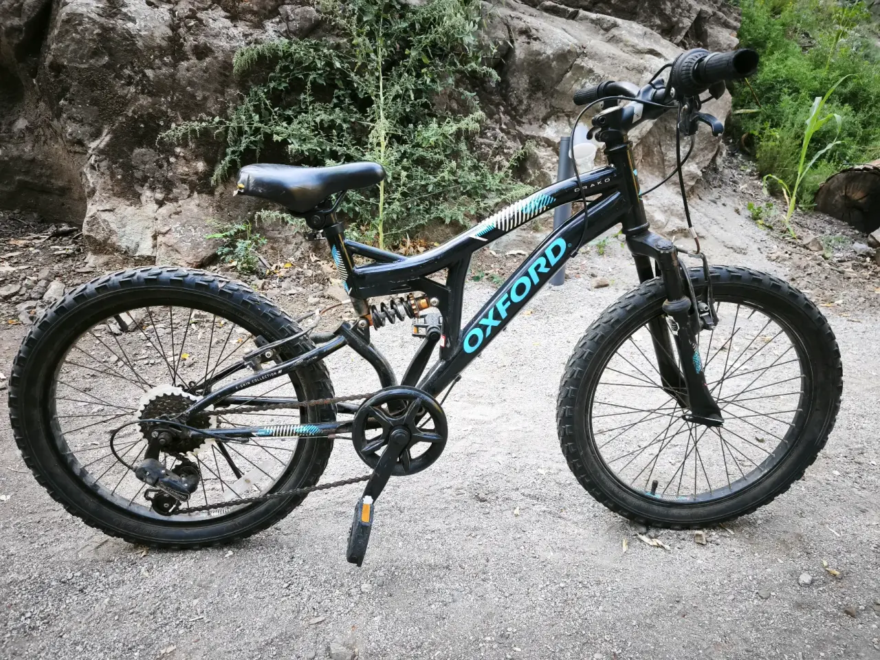 Bicicleta Oxford Negra con suspensión - miniatura 2