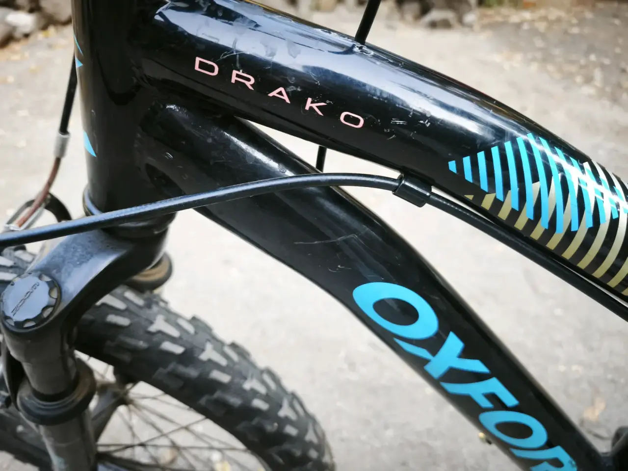 Bicicleta Oxford Negra con suspensión - miniatura 4