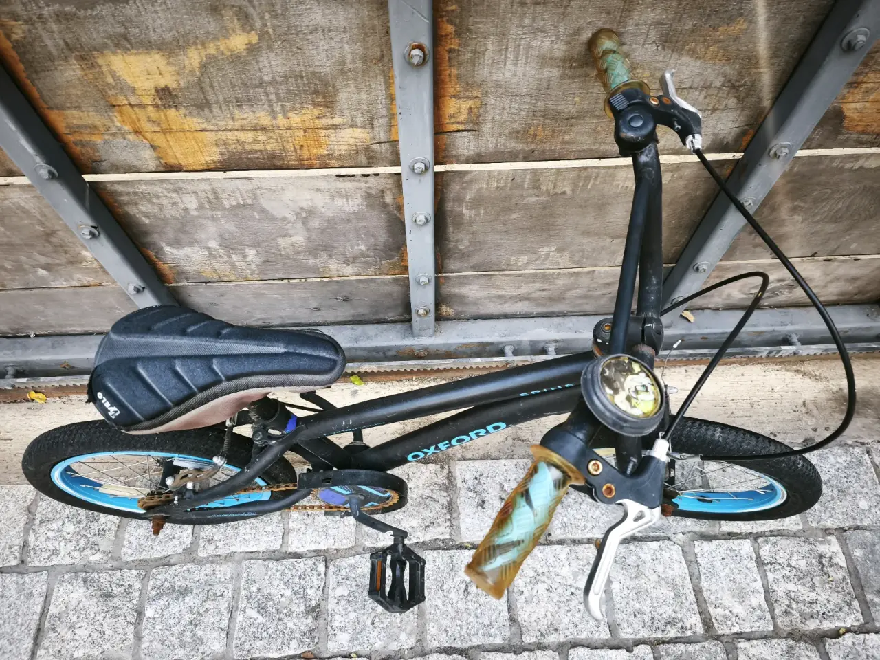 Bicicleta infantil Oxford negra y azul - miniatura 2