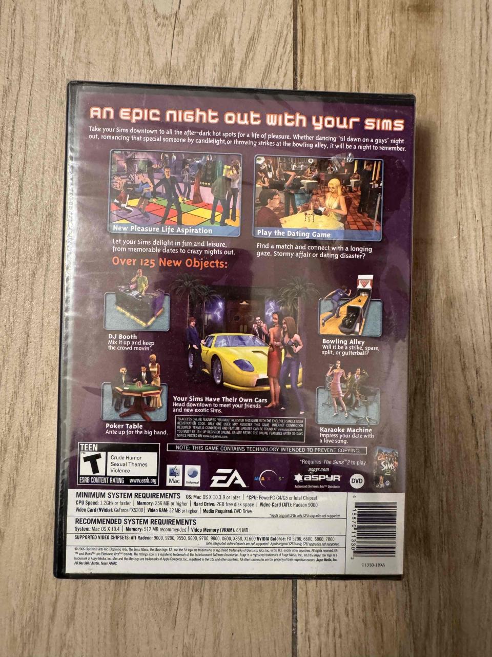 Juego The Sims 2 Nightlife Mac - miniatura 2