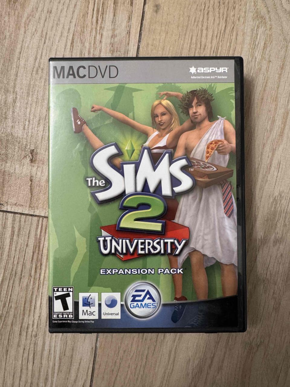 Juego The Sims 2 University Mac DVD - miniatura 1