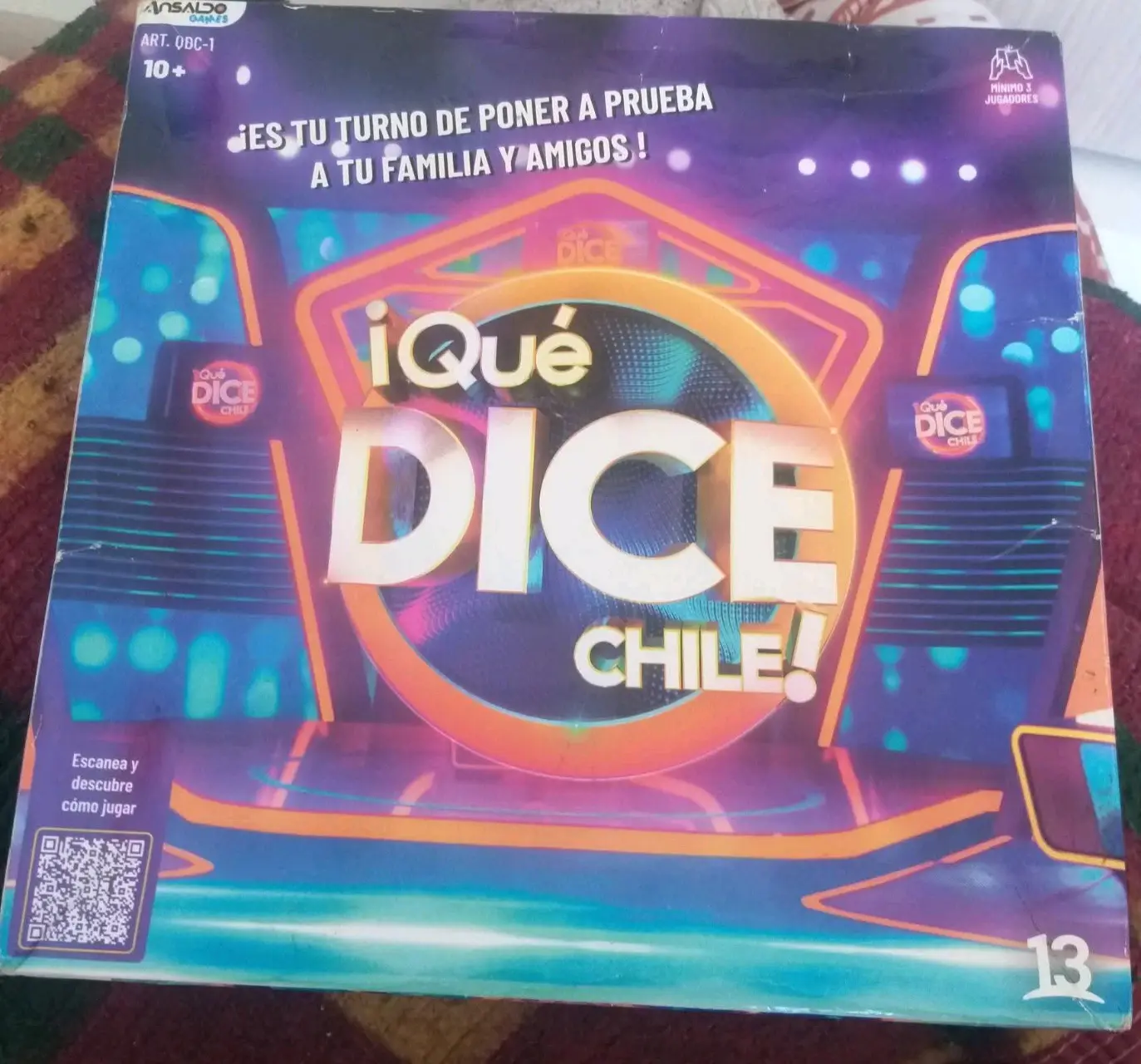Juego de mesa ¡Qué Dice Chile!