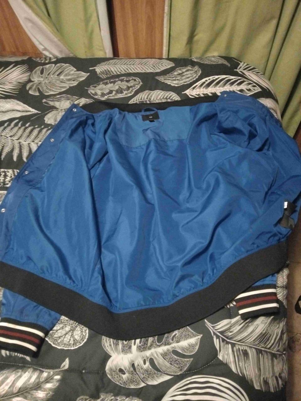 Chaqueta azul para salir H&M