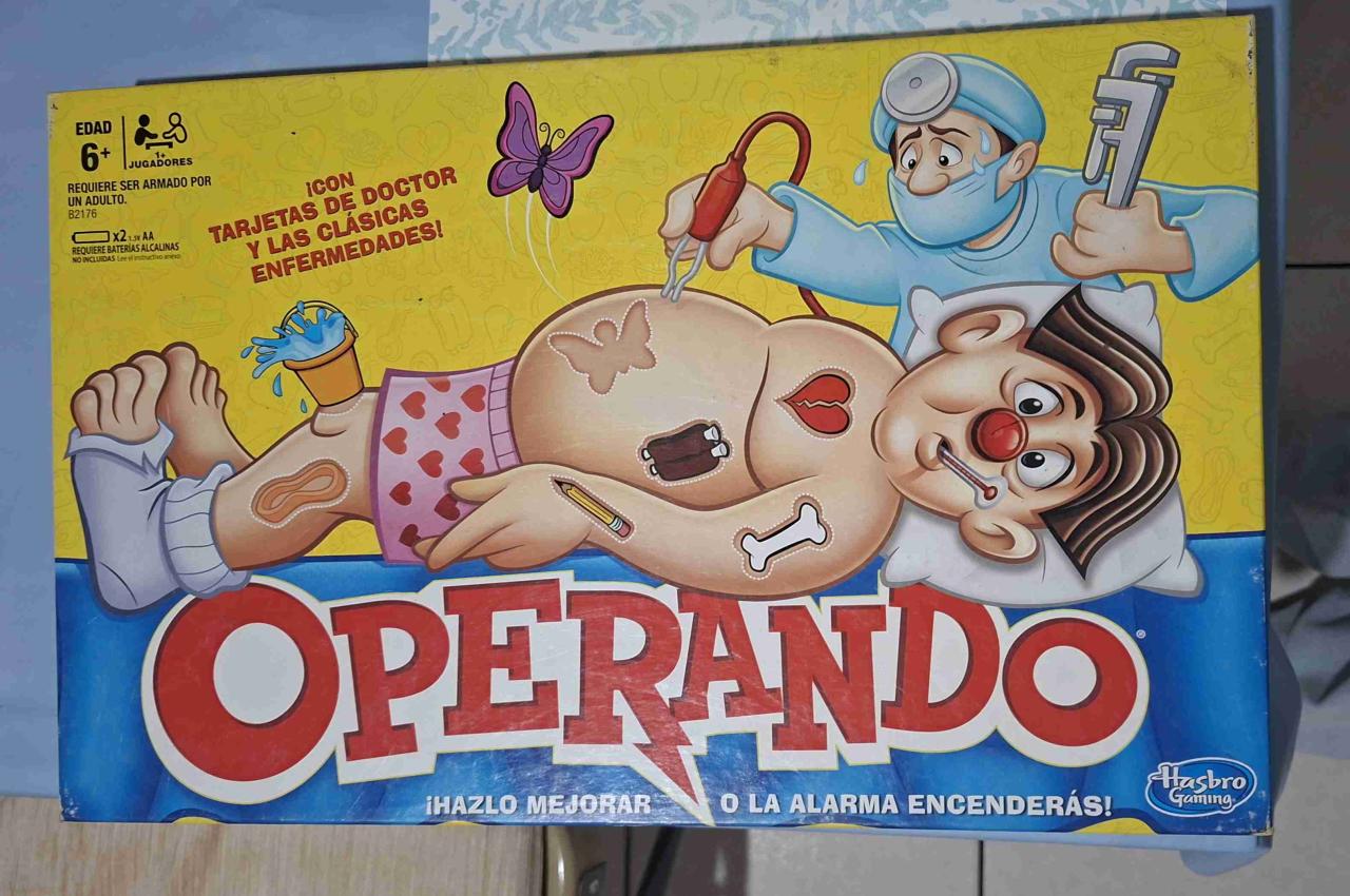 Juego Operando de Hasbro