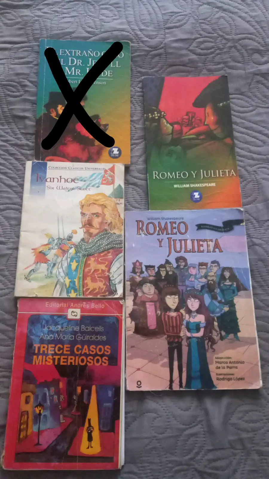 Pack de 5 libros clásicos