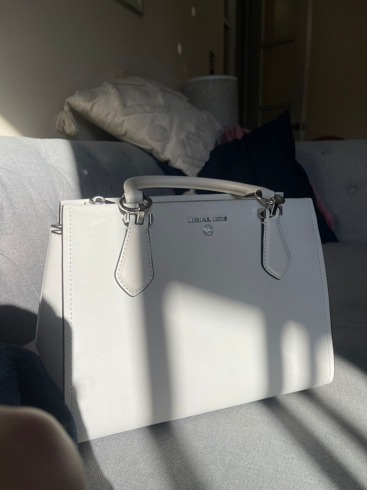 Cartera blanca Michael Kors ORIGINAL - miniatura 1